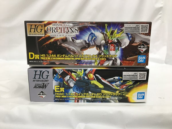 【中古】【未組立】【セット】「一番くじ 機動戦士ガンダム ガンプラ 2024」 D賞・E賞＜プラモデル＞（代引き不可）6558