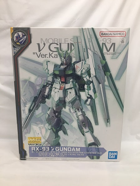 【中古】【未組立】1/100 MG RX-93 νガンダム Ver.Ka(サイコフレーム発動イメージカラー) 「機動戦士ガンダム 逆襲のシャア」 GUNDAM SIDE-F限定＜プラモデル＞（代引き不可）6558