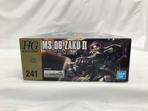 【中古】【未組立】1/144 HGUC MS-06 ザクII 「機動戦士ガンダム」＜プラモデル＞（代引き不可）6558