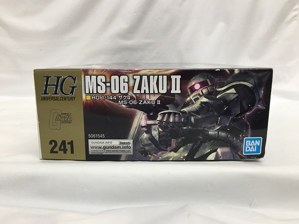 【中古】【未組立】1/144 HGUC MS-06 ザクII 「機動戦士ガンダム」＜プラモデル＞（代引き不可）6558