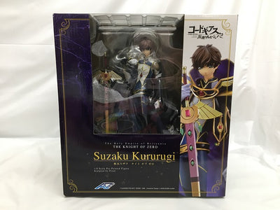 【中古】【未開封】枢木スザク(ナイト オブ ゼロ) 「コードギアス 反逆のルルーシュ R2」 1/8 塗装済み完成品＜フィギュア＞（代...