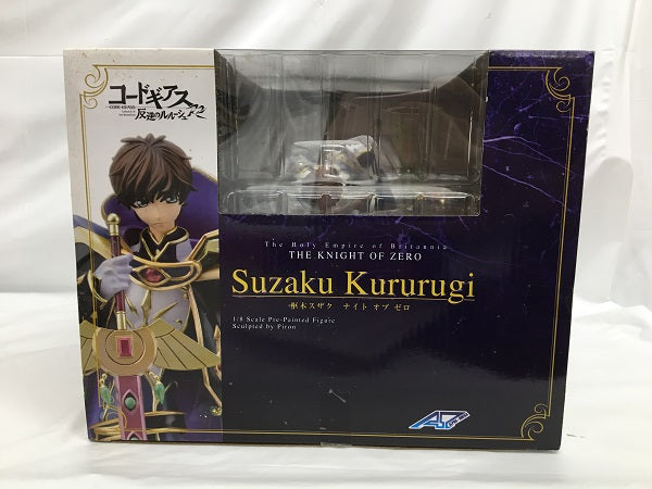 【中古】【未開封】枢木スザク(ナイト オブ ゼロ) 「コードギアス 反逆のルルーシュ R2」 1/8 塗装済み完成品＜フィギュア＞（代引き不可）6558