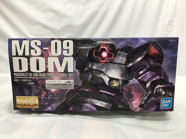 【中古】【未組立】1/100 MG MS-09 ドム 「機動戦士ガンダム」 [5062171]＜プラモデル＞（代引き不可）6558