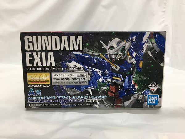 【中古】【未組立】1/100 MG GN-001 ガンダムエクシア ソリッドクリア 「一番くじ 機動戦士ガンダム ガンプラ2022」 A賞 [645075-2607737]＜プラモデル＞（代引き不可）6558