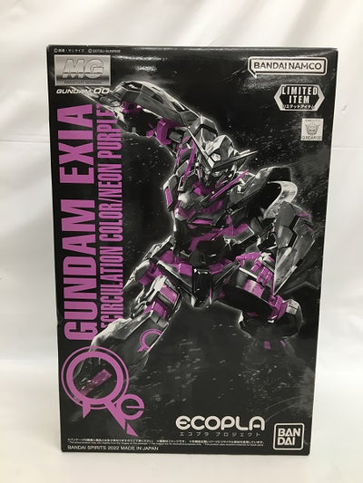 【中古】【未組立】1/100 MG GN-001 ガンダムエクシア(リサーキュレーションカラー/ネオンパープル) 「機動戦士ガンダム0...