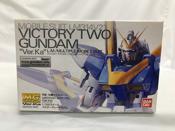 【中古】【未組立】1/100 MG LM314V21 V2ガンダム Ver.Ka 「機動戦士Vガンダム」 [0203225]＜プラモデル＞（代引き不可）6558