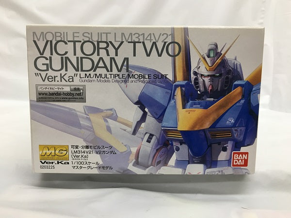 【中古】【未組立】1/100 MG LM314V21 V2ガンダム Ver.Ka 「機動戦士Vガンダム」 [0203225]＜プラモデル＞（代引き不可）6558