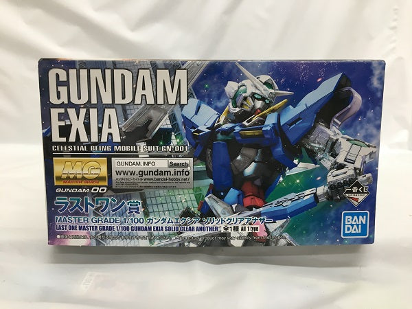 【中古】【未組立】1/100 MG GN-001 ガンダムエクシア ソリッドクリアアナザー 「一番くじ 機動戦士ガンダム ガンプラ2022」 ラストワン賞 [62245]＜プラモデル＞（代引き不可）6558