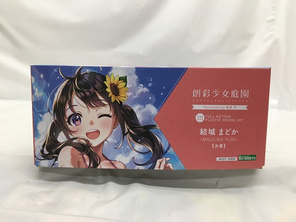 【中古】【未組立】1/10 結城まどか(水着) 「創彩少女庭園」 [JK017]＜プラモデル＞（代引き不可）6558