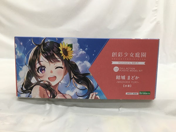 【中古】【未組立】1/10 結城まどか(水着) 「創彩少女庭園」 [JK017]＜プラモデル＞（代引き不可）6558