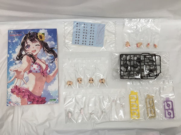 【中古】【未組立】1/10 結城まどか(水着) 「創彩少女庭園」 [JK017]＜プラモデル＞（代引き不可）6558