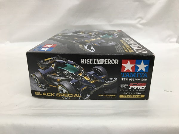 【中古】【未組立】1/32 ライズエンペラー ブラックスペシャル MAシャーシ 「ミニ四駆PROシリーズ」 ミニ四駆特別企画＜ミニ四駆＞（代引き不可）6558