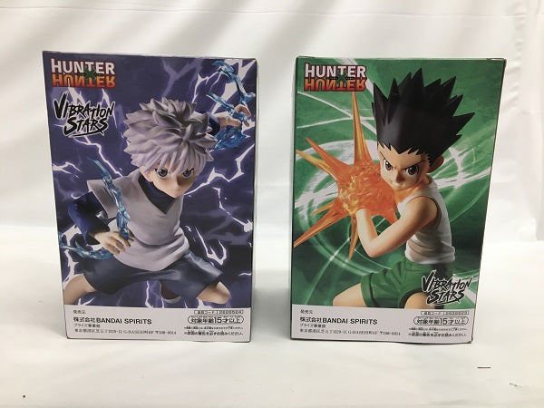 【中古】【未開封】【2点セット】「HUNTER×HUNTER」 VIBRATION STARS　ゴン/キルア＜フィギュア＞（代引き不可）6558