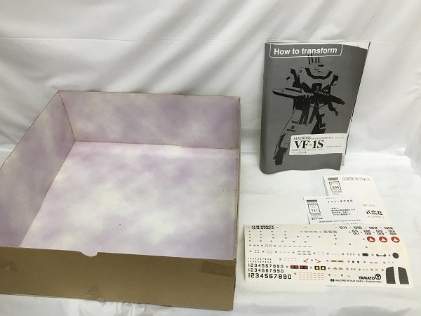 【中古】【開封品】1/48 完全変形 VF-1S ロイ・フォッカー機 (再販) 「超時空要塞マクロス」＜フィギュア＞（代引き不可）6558