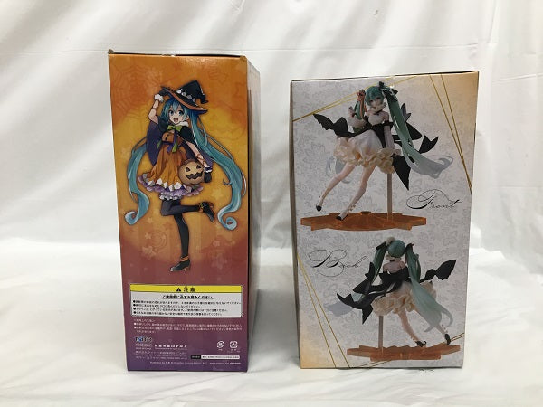 【中古】【未開封】【セット】初音ミク　フィギュア　AMP フィギュア/2nd season Autumn ver. 2種＜フィギュア＞（代引き不可）6558