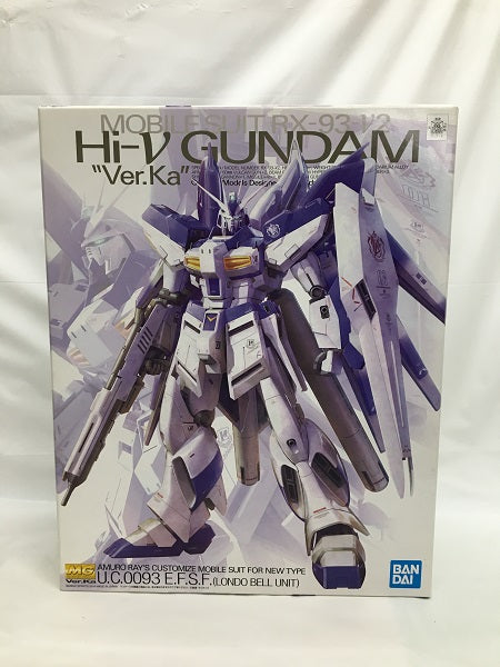 【中古】【未組立】1/100 MG RX-93-ν2 Hi-νガンダム Ver.Ka 「機動戦士ガンダム 逆襲のシャア ベルトーチカ・チルドレン」 [5061591]＜プラモデル＞（代引き不可）6558