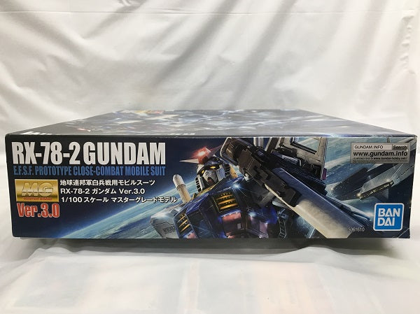 【中古】【未組立】1/100 MG RX-78-2 ガンダム Ver.3.0 「機動戦士ガンダム」 [5061610]＜プラモデル＞（代引き不可）6558