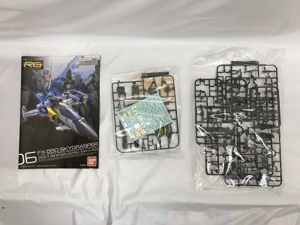 中古】【未組立】1/144 RG FX550 スカイグラスパー ランチャー 中古】【未組立】1/144 RG FX550 スカイグラスパー ランチャー