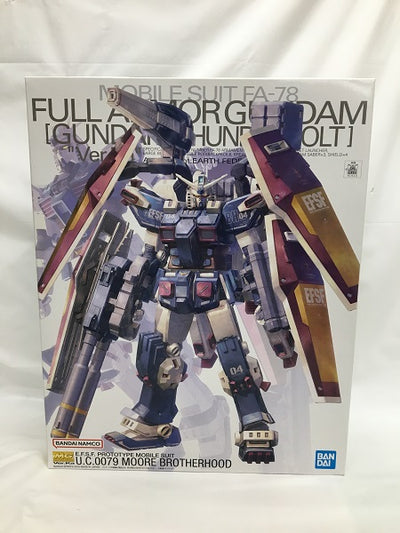 【中古】【未組立】1/100 MG FA-78 フルアーマー・ガンダム Ver.Ka(GUNDAM THUNDERBOLT Ver.)...