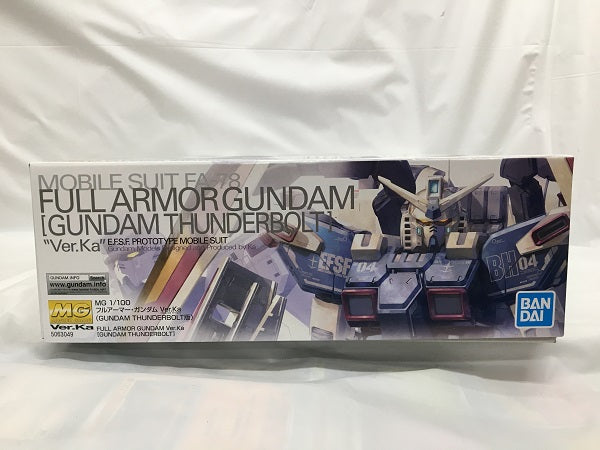 【中古】【未組立】1/100 MG FA-78 フルアーマー・ガンダム Ver.Ka(GUNDAM THUNDERBOLT Ver.) 「機動戦士ガンダム サンダーボルト」＜プラモデル＞（代引き不可）6558