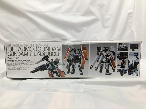 【中古】【未組立】1/100 MG FA-78 フルアーマー・ガンダム Ver.Ka(GUNDAM THUNDERBOLT Ver.) 「機動戦士ガンダム サンダーボルト」＜プラモデル＞（代引き不可）6558