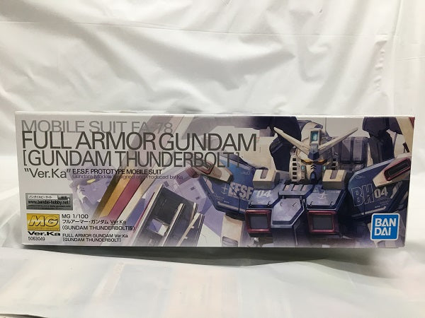 【中古】【未組立】1/100 MG FA-78 フルアーマー・ガンダム Ver.Ka(GUNDAM THUNDERBOLT Ver.) 「機動戦士ガンダム サンダーボルト」＜プラモデル＞（代引き不可）6558