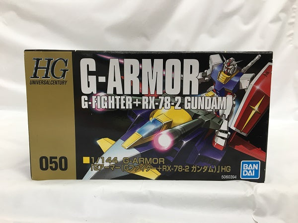 【中古】【未組立】1/144 HGUC Gアーマー(G-ファイター+RX-78-2 ガンダム) 「機動戦士ガンダム」 シリーズNo.050＜プラモデル＞（代引き不可）6558