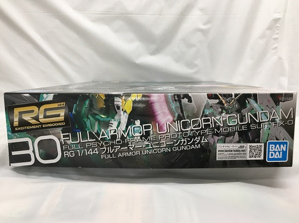 【中古】【未組立】1/144 RG RX-0 フルアーマー・ユニコーンガンダム 「機動戦士ガンダムUC」[505586]＜プラモデル＞（代引き不可）6558