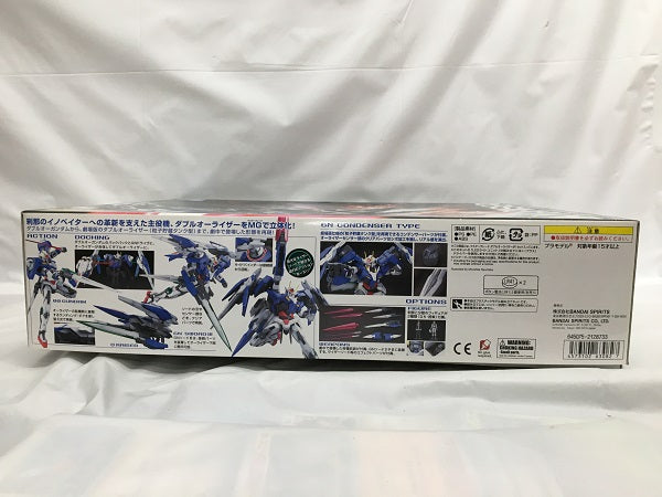 【中古】【未組立】1/100 MG GN-0000+GNR-010 ダブルオーライザー 「機動戦士ガンダム00(ダブルオー)」[5063082]＜プラモデル＞（代引き不可）6558