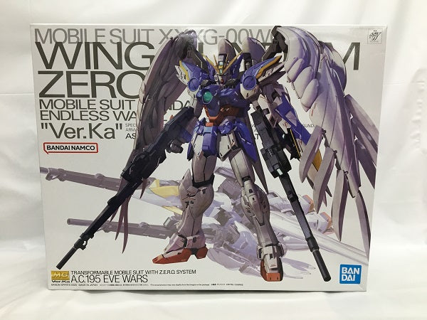 【中古】【未組立】1/100 MG XXXG-00W0 ウイングガンダムゼロEW Ver.Ka 「新機動戦記ガンダムW Endless Waltz」＜プラモデル＞（代引き不可）6558