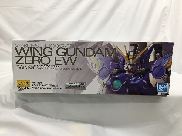 【中古】【未組立】1/100 MG XXXG-00W0 ウイングガンダムゼロEW Ver.Ka 「新機動戦記ガンダムW Endless Waltz」＜プラモデル＞（代引き不可）6558