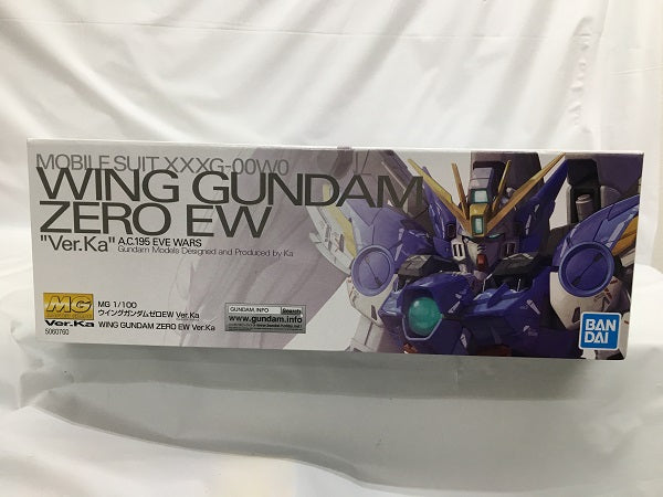 【中古】【未組立】1/100 MG XXXG-00W0 ウイングガンダムゼロEW Ver.Ka 「新機動戦記ガンダムW Endless Waltz」＜プラモデル＞（代引き不可）6558