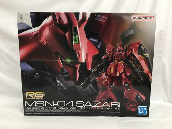 【中古】【未組立】1/144 RG MSN-04 サザビー 「機動戦士ガンダム 逆襲のシャア」＜プラモデル＞（代引き不可）6558