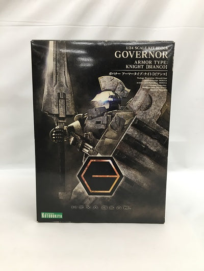 【中古】【未組立】1/24 ガバナー アーマータイプ：ナイト ビアンコ 「キットブロック ヘキサギア」＜プラモデル＞（代引き不可）6558