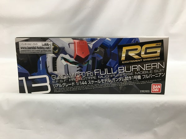 【中古】【未組立】1/144 RG RX-78 GP-01Fb ガンダム試作1号機 フルバーニアン 「機動戦士ガンダム0083 STARDUST MEMORY」[0182655]＜プラモデル＞（代引き不可）6558