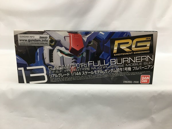 【中古】【未組立】1/144 RG RX-78 GP-01Fb ガンダム試作1号機 フルバーニアン 「機動戦士ガンダム0083 STARDUST MEMORY」[0182655]＜プラモデル＞（代引き不可）6558