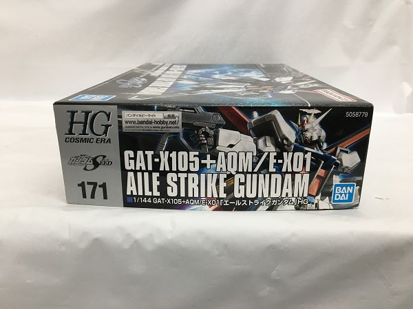 【中古】【未組立】1/144 HGCE エールストライクガンダム 「機動戦士ガンダムSEED」＜プラモデル＞（代引き不可）6558