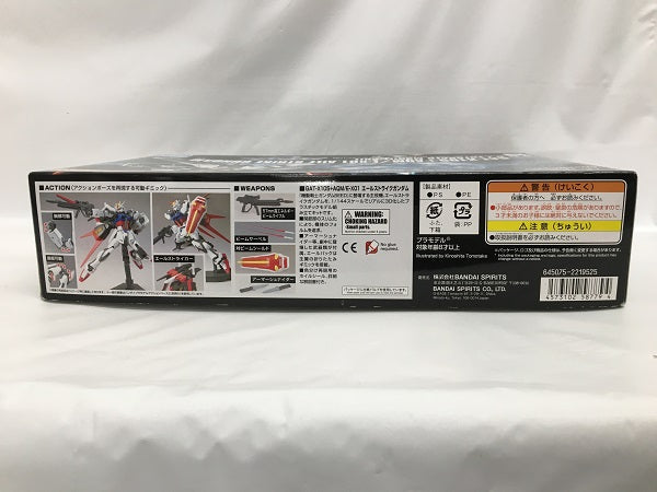 【中古】【未組立】1/144 HGCE エールストライクガンダム 「機動戦士ガンダムSEED」＜プラモデル＞（代引き不可）6558