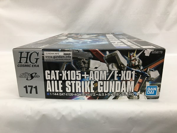 【中古】【未組立】1/144 HGCE エールストライクガンダム 「機動戦士ガンダムSEED」＜プラモデル＞（代引き不可）6558