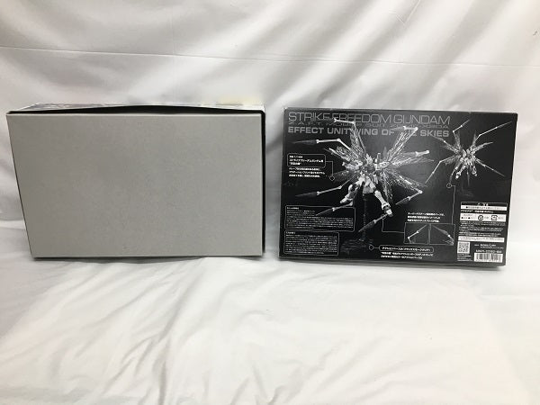 【中古】【未組立】【セット】1/144 RG ZGMF-X20A ストライクフリーダムガンダム 「機動戦士ガンダムSEED DESTINY」/1/144 RG ストライクフリーダムガンダム用 拡張エフェクトユニット“天空の翼” ＜プラモデル＞（代引き不可）6558