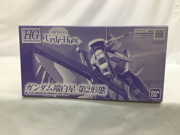 【中古】【未組立】1/144 HG ガンダム端白星 第2形態 「機動戦士ガンダム鉄血のオルフェンズ ウルズハント」 プレミアムバンダイ限定 [5066006]＜プラモデル＞（代引き不可）6558