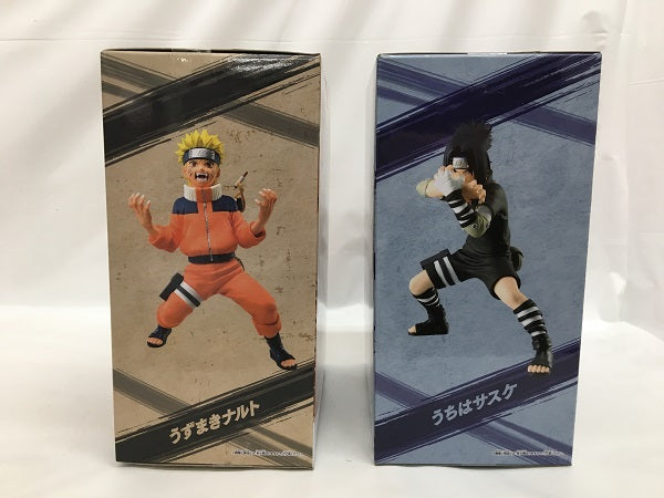 【中古】【未開封】【セット】フィギュア 「NARUTO-ナルト-」 VIBRATION STARS うずまきナルト /うちはサスケ　2点＜フィギュア＞（代引き不可）6558