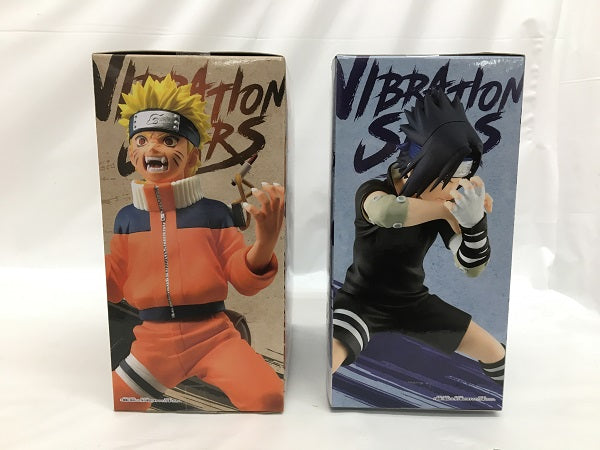 【中古】【未開封】【セット】フィギュア 「NARUTO-ナルト-」 VIBRATION STARS うずまきナルト /うちはサスケ　2点＜フィギュア＞（代引き不可）6558