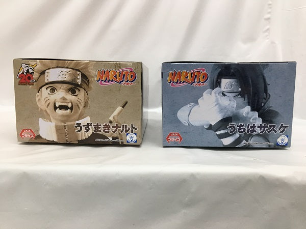 【中古】【未開封】【セット】フィギュア 「NARUTO-ナルト-」 VIBRATION STARS うずまきナルト /うちはサスケ　2点＜フィギュア＞（代引き不可）6558