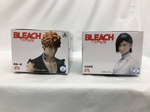 【中古】【未開封】【セット】フィギュア 「BLEACH-ブリーチ-」 SOLID AND SOULS 黒崎一護/石田雨竜　2点＜フィギュア＞（代引き不可）6558