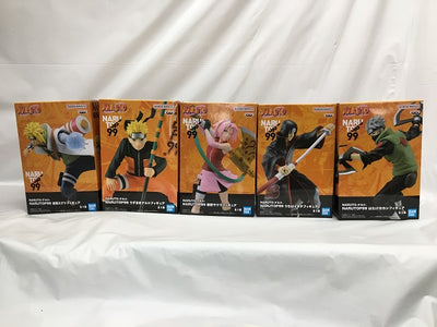 【中古】【未開封】【セット】フィギュア　「NARUTO-ナルト-」 NARUTOP99　波風ミナト/うずまきナルト/春野サクラ/うちは...