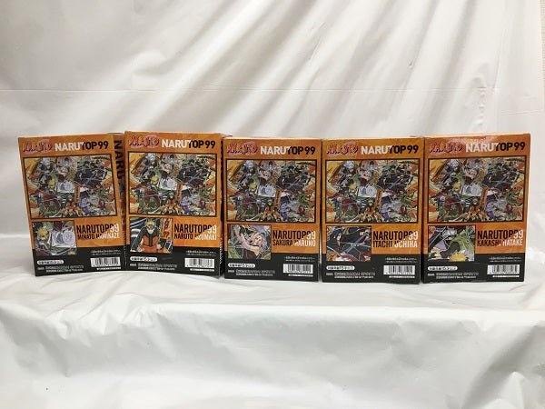 【中古】【未開封】【セット】フィギュア　「NARUTO-ナルト-」 NARUTOP99　波風ミナト/うずまきナルト/春野サクラ/うちはイタチ/はたけカカシ　５点＜フィギュア＞（代引き不可）6558