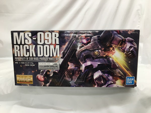 中古】【未組立】1/100 MG MS-09R リック・ドム 「機動戦士ガンダム 