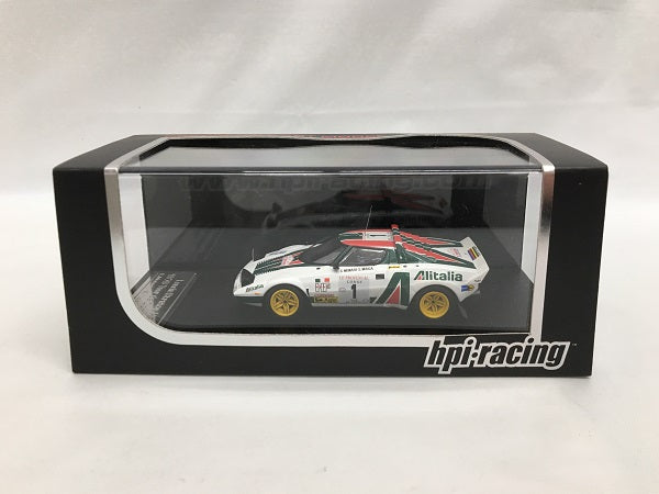 【中古】【開封済】1/43 Lancia Stratos HF#1 1976 Tour de Corse(ホワイト) [8243]＜コレクターズアイテム＞（代引き不可）6558