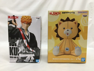 【中古】【未開封】【セット】「BLEACH-ブリーチ-」 SOLID AND SOULS-黒崎一護-・「BLEACH-ブリーチ- 千年...